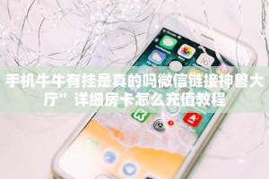 手机牛牛有挂是真的吗微信链接神兽大厅”详细房卡怎么充值教程