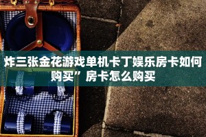 炸三张金花游戏单机卡丁娱乐房卡如何购买”房卡怎么购买