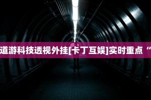 道游科技透视外挂[卡丁互娱]实时重点“