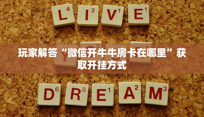 玩家解答“微信开牛牛房卡在哪里”获取开挂方式