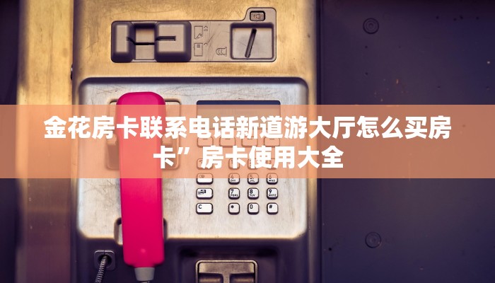 金花房卡联系电话新道游大厅怎么买房卡”房卡使用大全