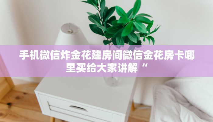 微信大厅牛牛房卡炸金花游戏房卡怎么买一分钟介绍“