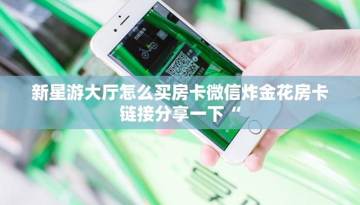 新星游大厅怎么买房卡微信炸金花房卡链接分享一下“