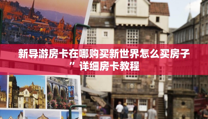 新导游房卡在哪购买新世界怎么买房子”详细房卡教程
